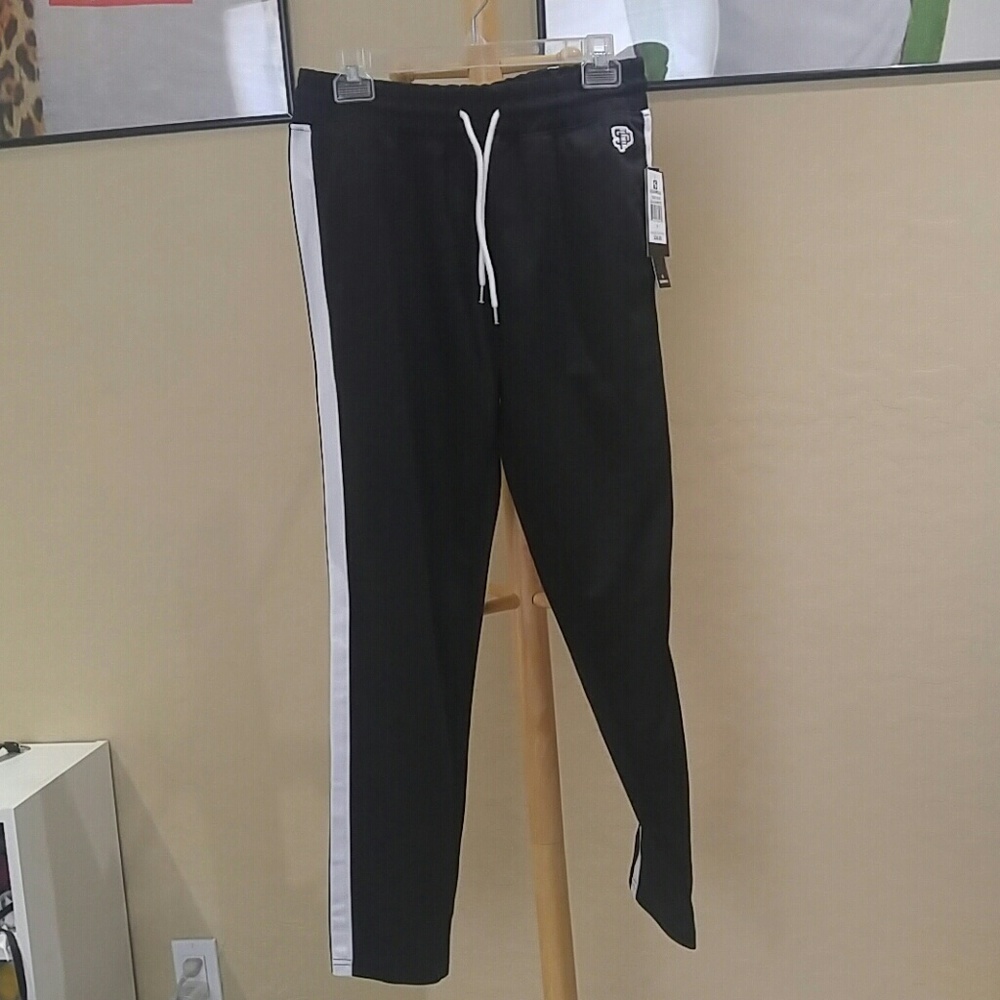 Black Track Pants